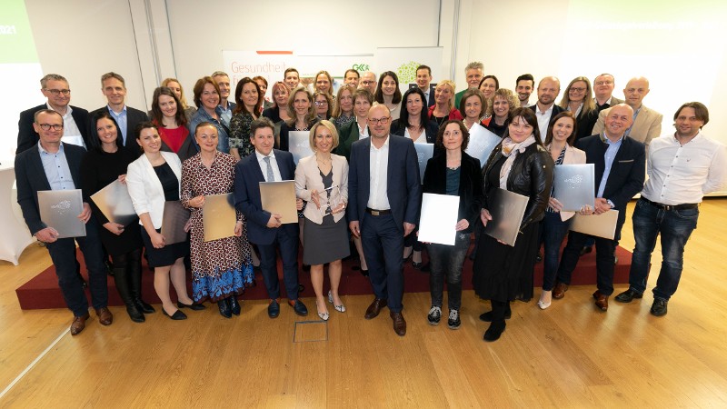 SinnWin BGF KundInnen wird BGF (Betriebliche Gesundheitsförderung) Gütesiegel 2019-2022 wieder verliehen, 03.19