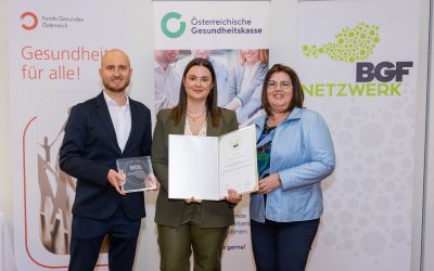 SinnWin BGF Kundin Jeka Kerzen – Verleihung BGF Gütesiegel, 03.2025