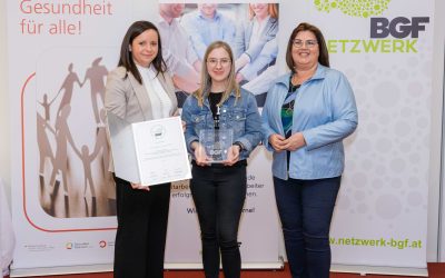 SinnWin BGF Kundin Sparkasse Pöllau – Verleihung BGF Gütesiegel, 03.2025