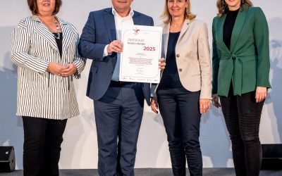 SinnWin Vereinbarkeitskundin CONEO – Verleihung staatliche Auszeichnung „Familienfreundlicher Arbeitgeber“, 11.2025
