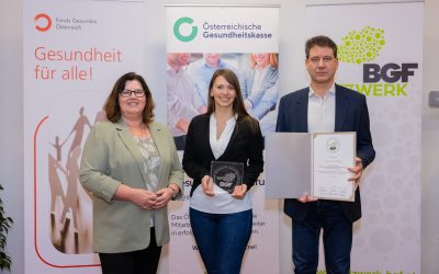 SinnWin BGF Kundin Convex ZT – Wiederverleihung BGF Gütesiegel, 03.2026